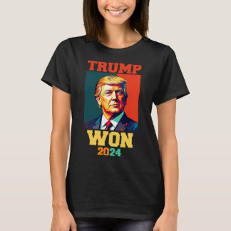 Camiseta Donald Trump Won 2024 Election Inauguration Men Wo