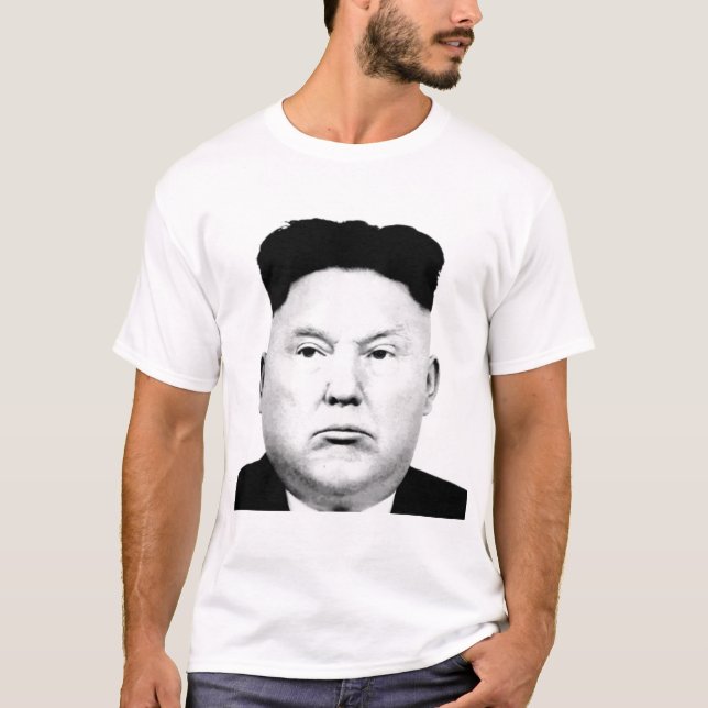 Camiseta Donald Trump y Kim Jong Un (Anverso)