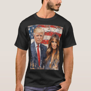 Camiseta Donald Trump Y Melania