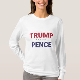 Camiseta Donald Trump y Mike Pence (elecciones de 2020 en E