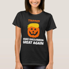 Camiseta Donald Trumpkin hace Halloween grande otra vez
