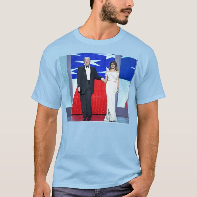 Camiseta Donald y Melania Trump (Anverso)