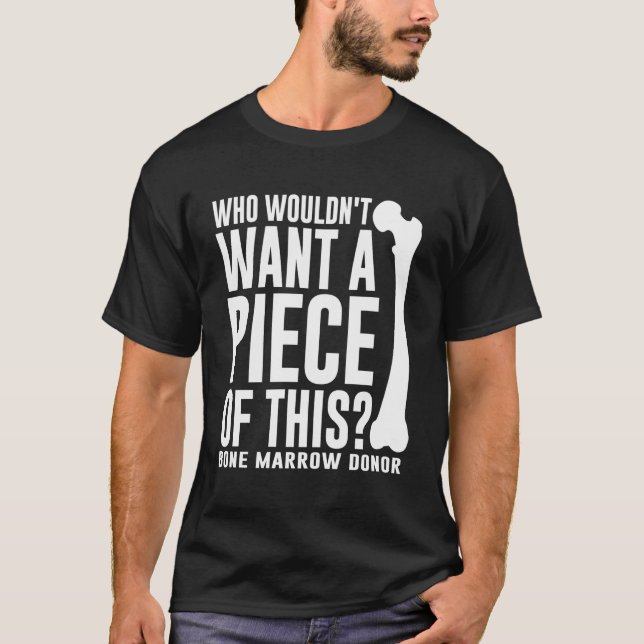 Camiseta Donante De Médula Ósea Gracias Transplan (Anverso)