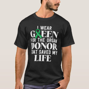 Camiseta Donante de órganos para el trasplante de riñón