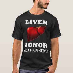 Camiseta Donante Hepático Transplante de Órganos