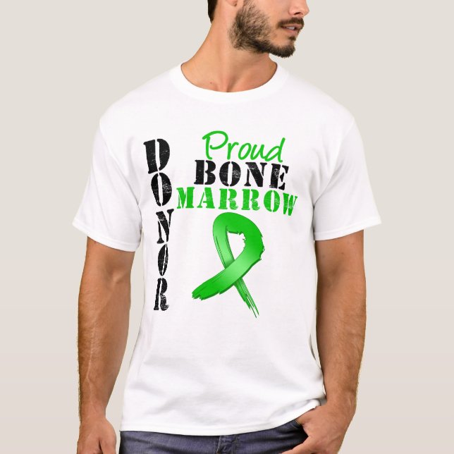 Camiseta Donante orgulloso de la médula (Anverso)