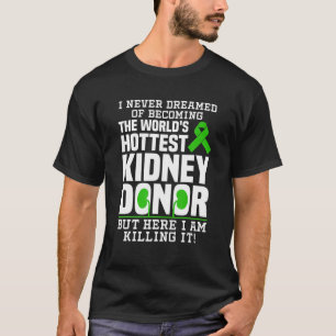 Camiseta Donantes de riñón divertidos, hombres de arte, m