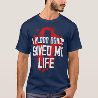 Camiseta Donantes de sangre cristianos hombres de arte muje