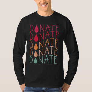 Camiseta Donar Sangre  Donar Sangre Salva Vida