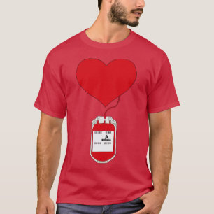 Camiseta Donar sangre es un acto de amor