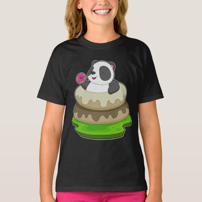 Camiseta Donas de Panda (Anverso)