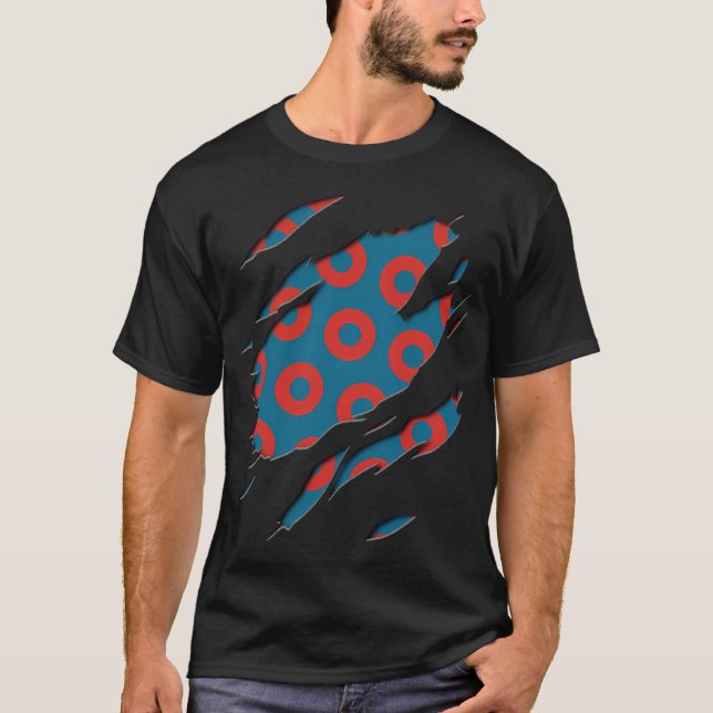 Camiseta Donas Fishman  Phish (Anverso)