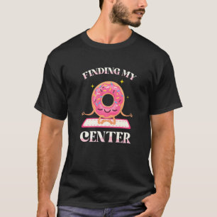 Camiseta Donas Pasteles Tortas Yoga Fitness Encontrando Mi