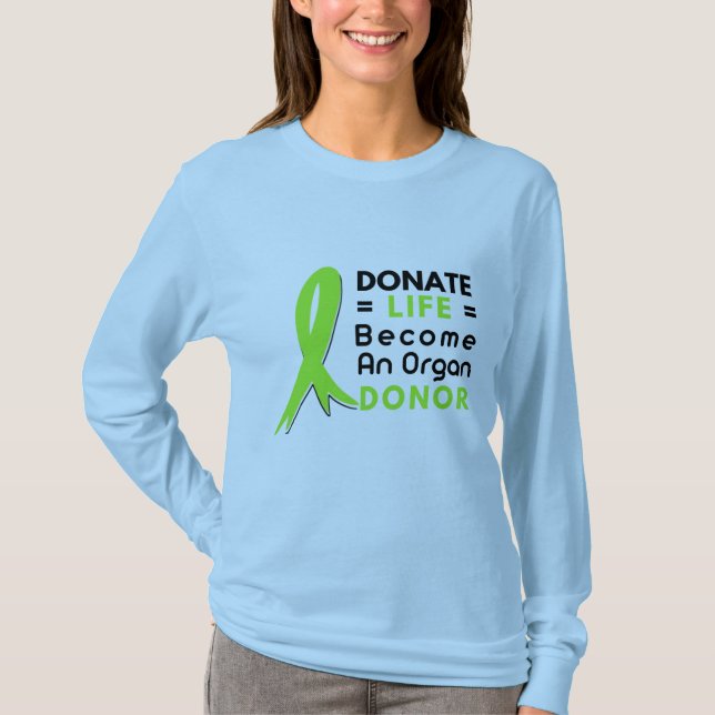 Camiseta Donate Life  (Anverso)