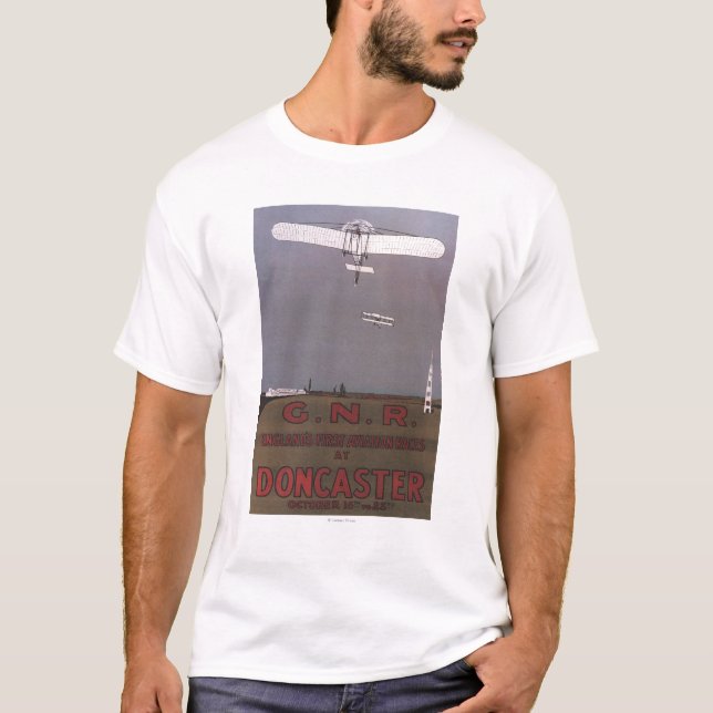 Camiseta Doncaster, Inglaterra - primeras razas de la (Anverso)