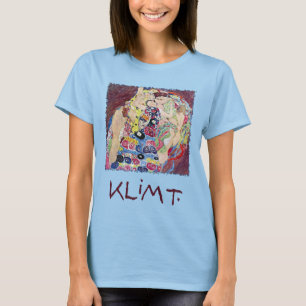 Camiseta Doncella (Virgen), Gustav Klimt, Arte Nouveau Anti