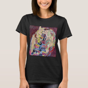 Camiseta Doncella (Virgen), Gustav Klimt, Arte Nouveau Anti