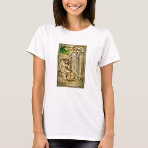 Camiseta Doncellas de la Música Art Nouveau Ilustración Vin