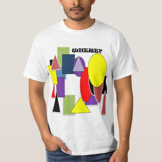 CAMISETA ¿DÓNDE? (Anverso)