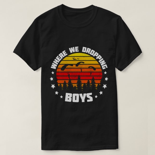 Camiseta Donde arrojamos niños (Diseño del anverso)