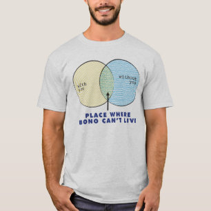 Camiseta Donde Bono no puede vivir