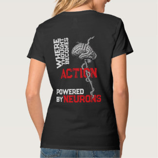 Camiseta Donde el Pensamiento se Convierte en Acción — Pode