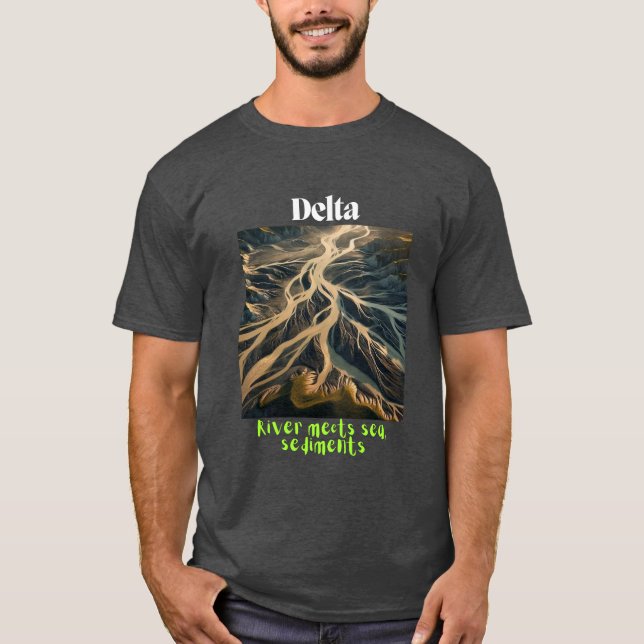 Camiseta Donde el río se encuentra con el océano: Tee de ca (Anverso)