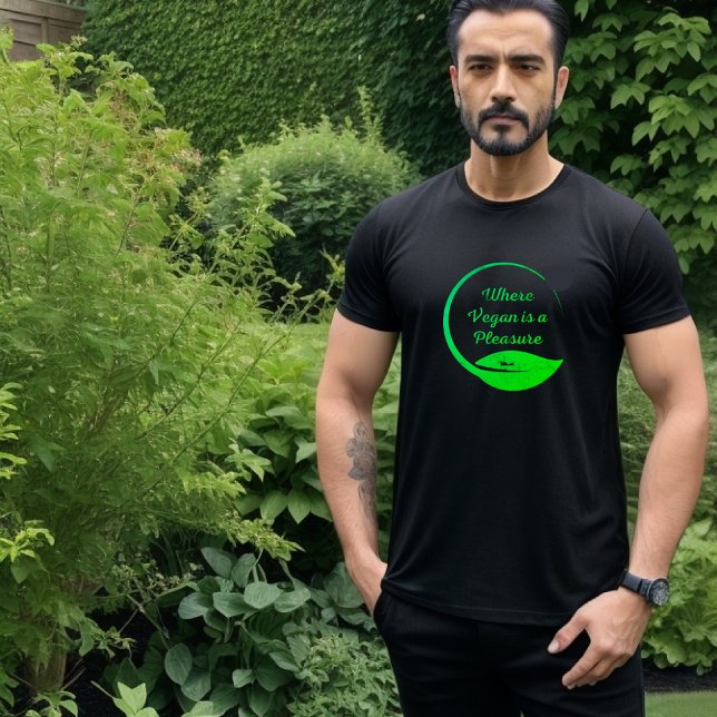 Camiseta 'Dónde el Vegan es un placer' (Subido por el creador)