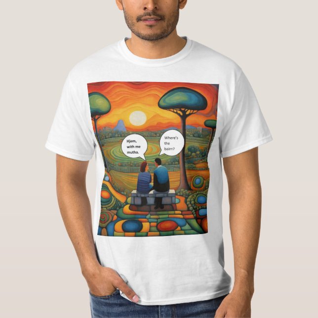 Camiseta ¿Dónde está el Bairn (Anverso)