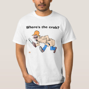 Camiseta ¿Dónde está el cangrejo?