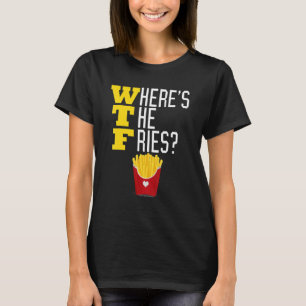 Camiseta ¿Dónde está el gracioso meme de comida chatarra de
