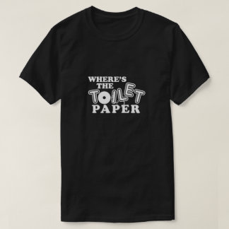 Camiseta ¿Dónde está el humor del té del cuarto de baño de 