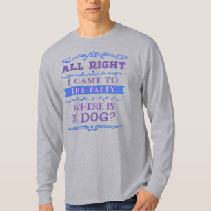 Camiseta ¿Dónde está el perro?