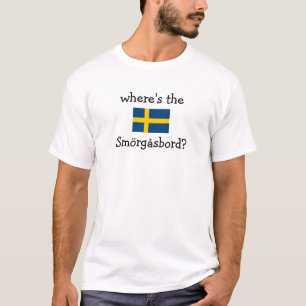 Camiseta ¿dónde está el Smörgåsbord?
