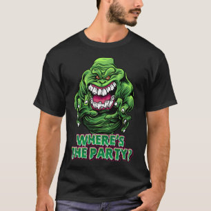 Camiseta ¿Dónde está la Fiesta Fiesta Monster Slime Hallowe