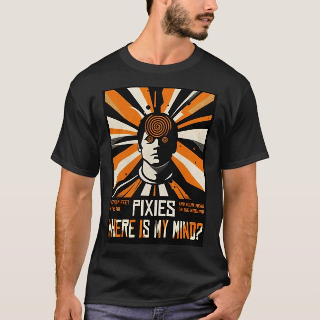 Camiseta ¿Dónde está la mente de los Pixies? (Anverso)