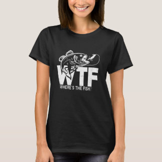 Camiseta ¿Dónde está la pesca divertida?