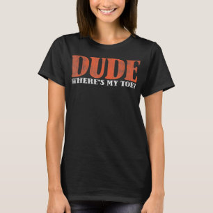 Camiseta ¿Dónde está mi amputado de dedo de la pierna proté