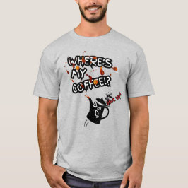 Camiseta Dónde está mi café