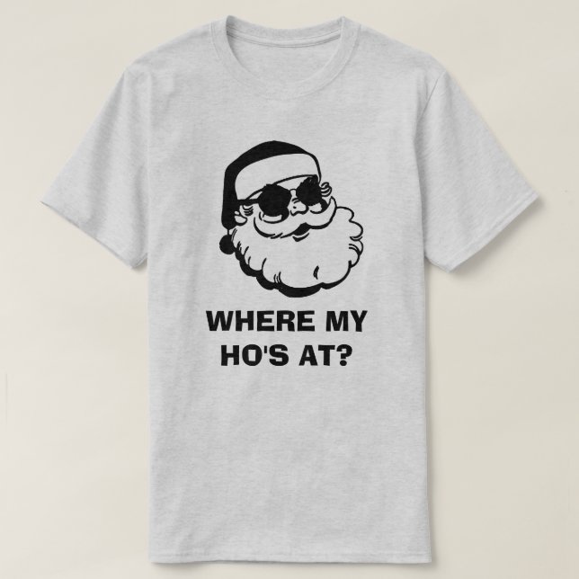 CAMISETA ¿DÓNDE ESTÁ MI HO? (Diseño del anverso)