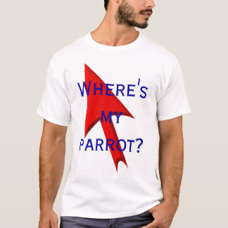 Camiseta ¿Dónde está mi loro?