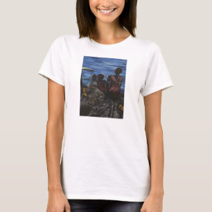 Camiseta ¿Dónde está papá? Isla Harbour, Bahamas