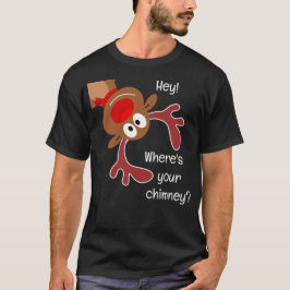 Camiseta ¿Dónde está tu chimenea?
