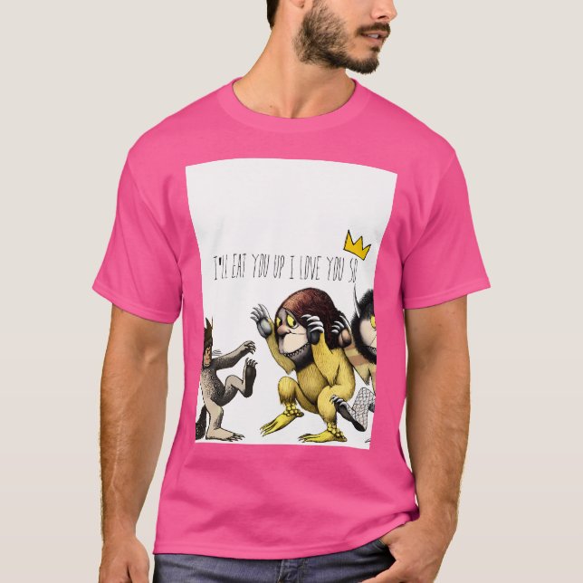Camiseta Donde están las cosas salvajes (Anverso)