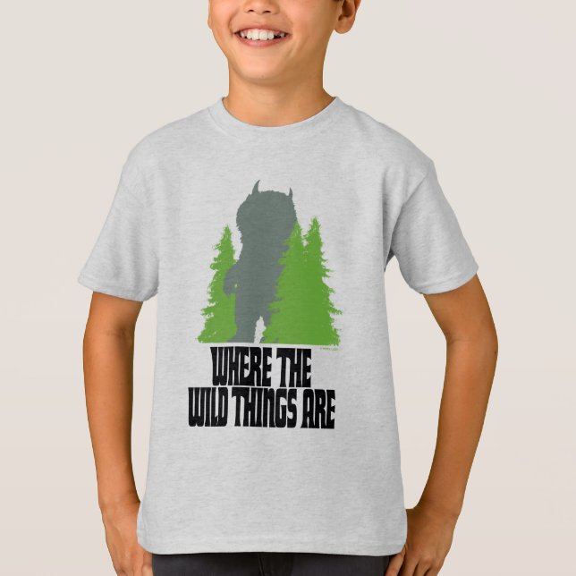 Camiseta Donde están las cosas salvajes | Cosas salvajes y  (Anverso)