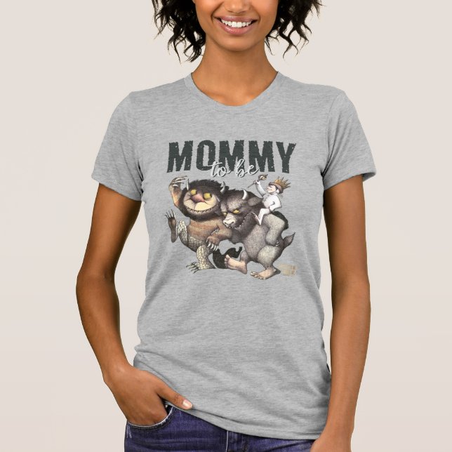 Camiseta Donde están las cosas salvajes | Mami To Be (Anverso)