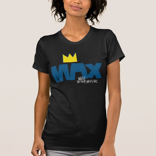 Camiseta Donde están las cosas salvajes | Máx. y corona (Anverso)