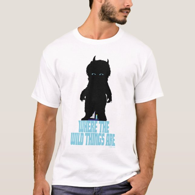 Camiseta Donde están las cosas salvajes | Silhouette de cos (Anverso)