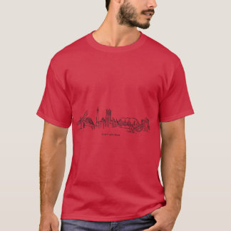 Camiseta Dónde Están los Amigos del Chico Retro