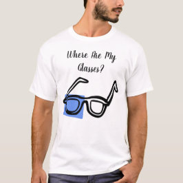 Camiseta ¿Dónde están mis lentes?